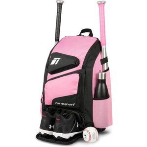 Baseball Bag - Backpack for Baseball, Softball, Tball - Adults & Youth Bat Bag